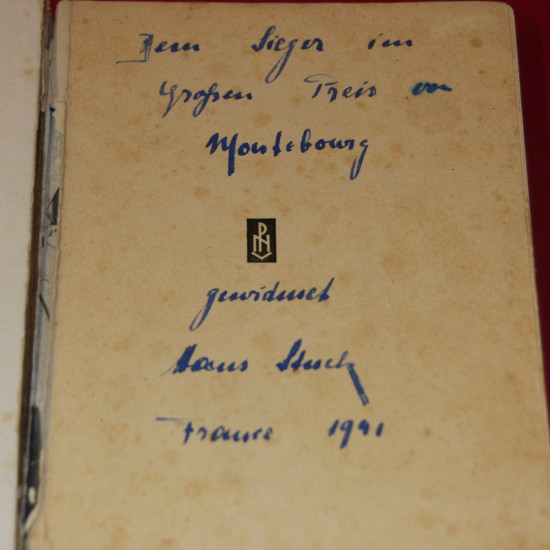 Hans Stuck,Signed by Hans Stuck Hans Stuck,Signed by Hans Stuck