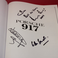 Porsche 917 The Complete Photographic History - Signed by Derek Bell, Gijs van Lennep, Glen Smale Porsche 917 The Complete Photographic History - Signed by Derek Bell, Gijs van Lennep, Glen Smale