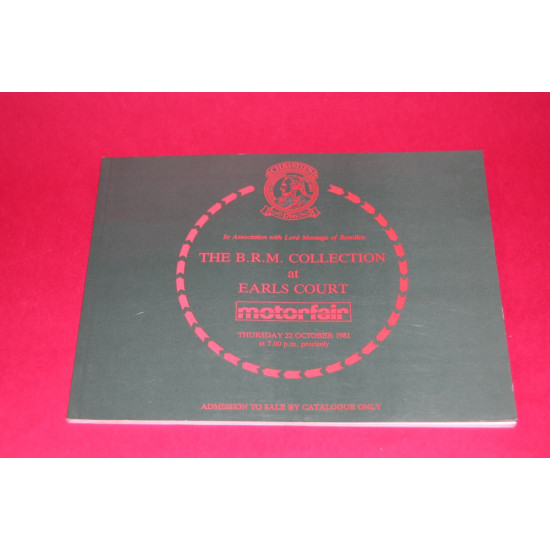 The BRM Collection at Earls Court Motorfair