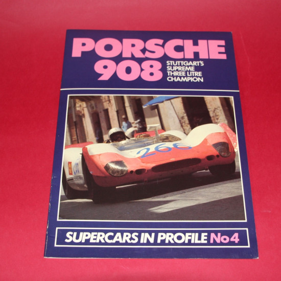 Supercars in Profile No 4: Porsche 908 Stuttgart's Supreme Three Litre Champion