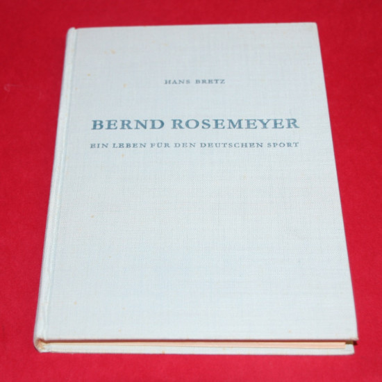 Bernd Rosemeyer Bin Leben fur den Deutschen Sport