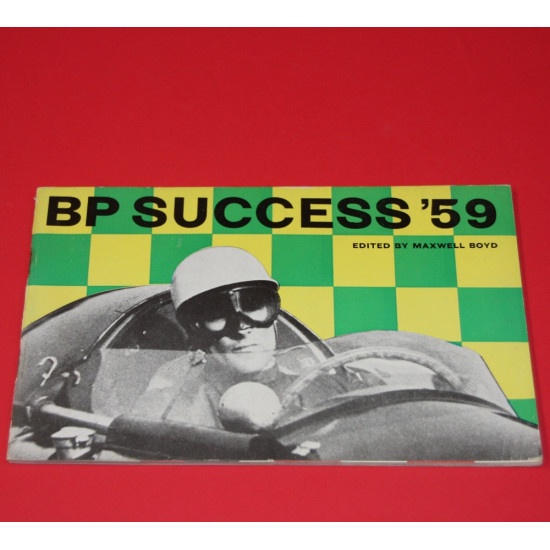 BP  Racing Successes 1959