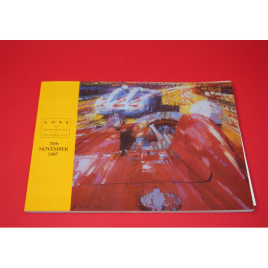 Coys True Greats Parts Two London  November 20th 1997