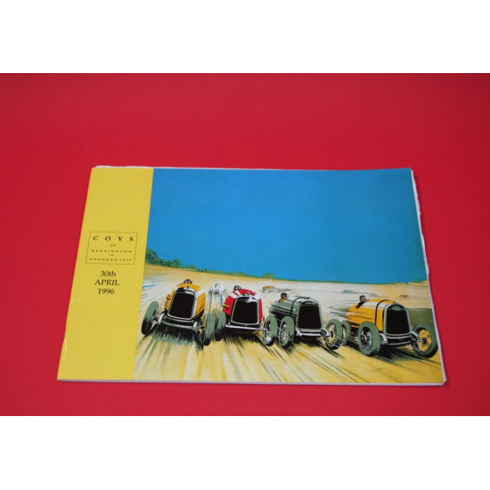 Coys  London  April 30th 1996