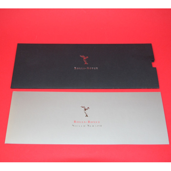 Rolls-Royce Silver Seraph Brochure