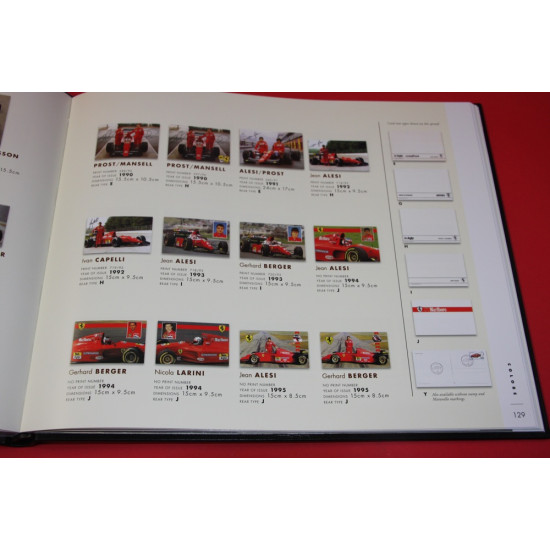 A Postcard From Maranello. Signed by Ronald Stern & Nathan Beehl