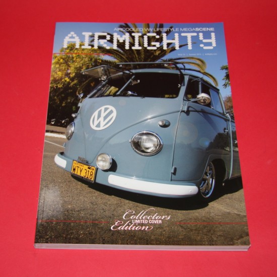 Aircooled VW Lifestyle Megascene:  Airmighty issue 14 Collectors Limited Cover Edition