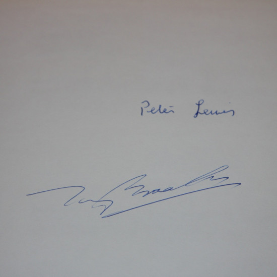 Motor Racing Through The Fifties,Signed by Peter Lewis / Tony Brook