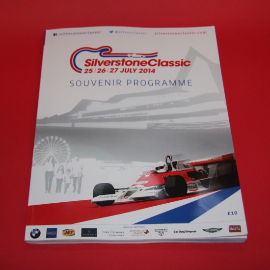 Silverstone Classic Souvenir Programme,Signed by Canned Heat Members Adolfo de la Parra / Larry Taylor