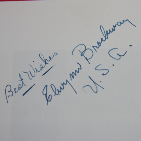 The Roar of the Mighty Midgets,Signed by Elwynn Brockway