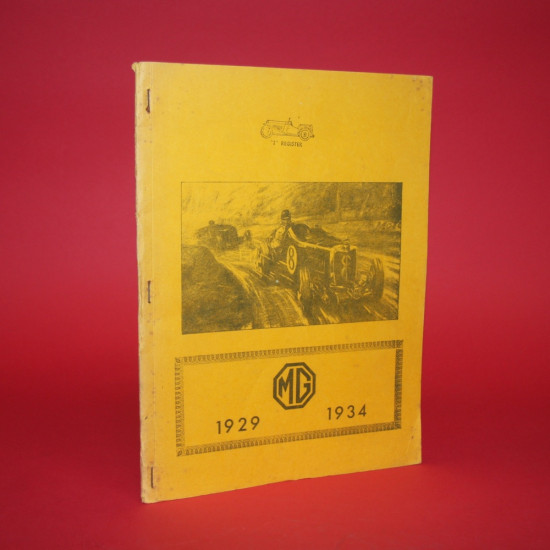 MG  Cars 1929-1934