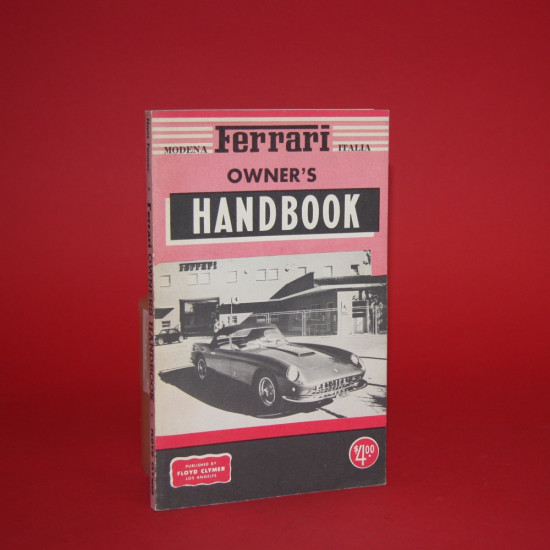 Ferrari Owner's Handbook Ferrari Owner's Handbook