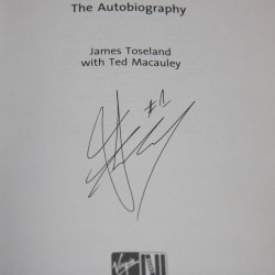 James Toseland The Autobiography ,Signed by James Toseland