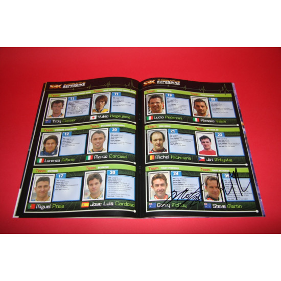 Corona Extra Superbike World Championship Italy Monza 2005 Official Programme.Multi-signed