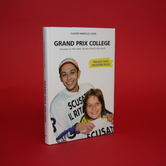 Grand Prix College Everyone on their bikes:the best school in the world!