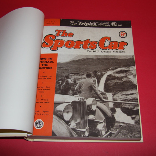 The Sports Car   The MG Owners' Magazine  Vo1-Vol 5