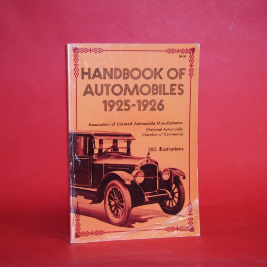 Handbook of Automobiles 1925-1926