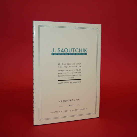 Jacques Saoutchik Maitre Carrossier Addendum Paris Retromobile February 2015