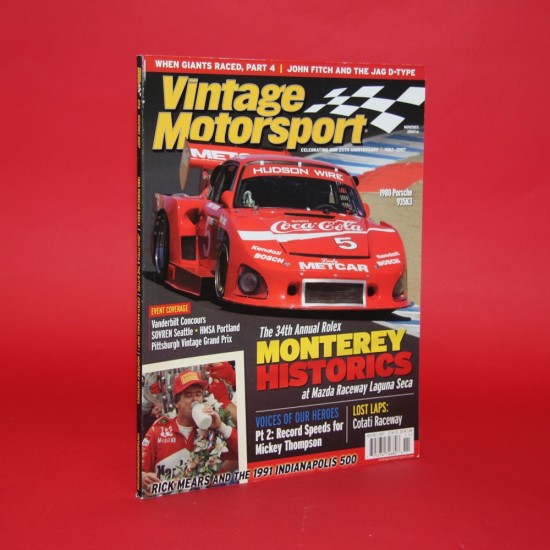 Vintage Motorsport The Journal of Motor Racing History Nov/Dec 2007.6