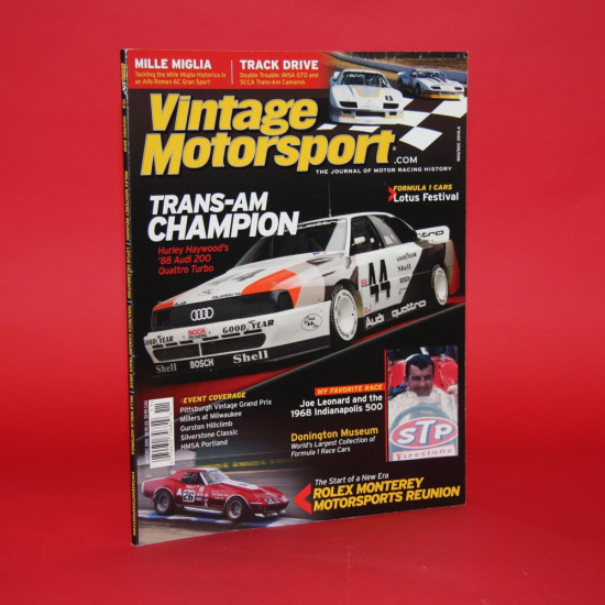 Vintage Motorsport The Journal of Motor Racing History Nov/Dec 2010.6 Vintage Motorsport The Journal of Motor Racing History Nov/Dec 2010.6