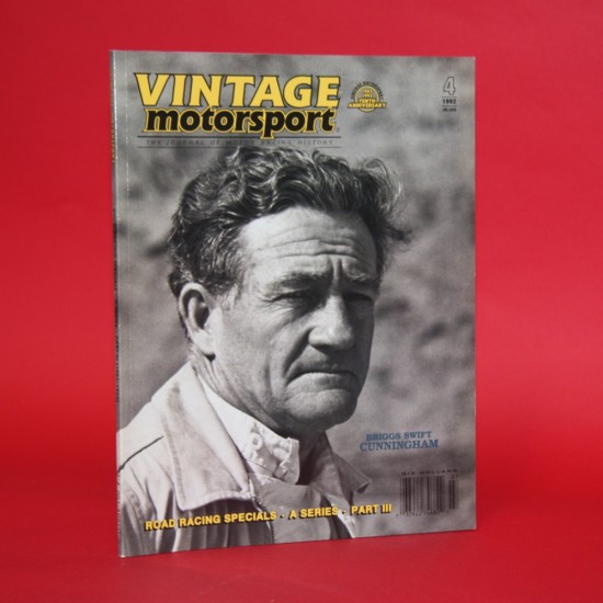 Vintage Motorsport The Journal of Motor Racing History  Jul/Aug 1992.4