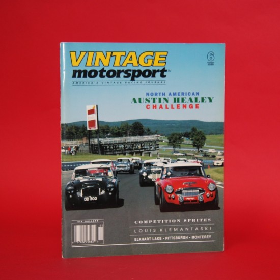 Vintage Motorsport America's Vintage Racing Journal Nov/Dec 1990.6