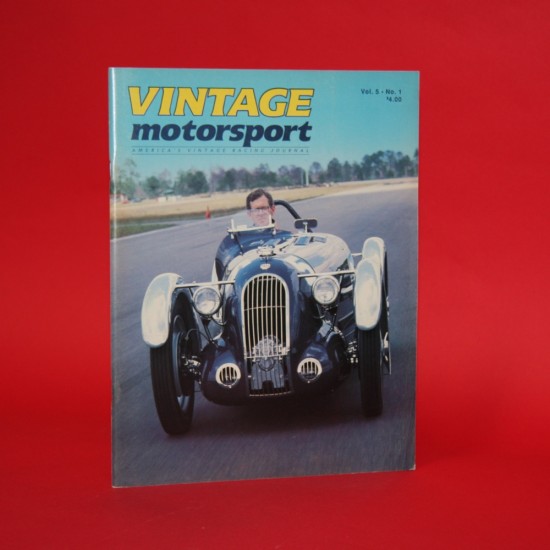 Vintage Motorsport America's Vintage Racing Journal  Vol 5 No 1