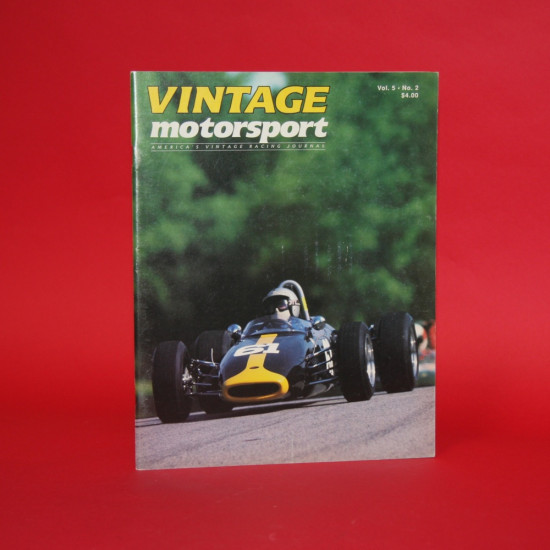Vintage Motorsport America's Vintage Racing Journal  Vol 5 No 2