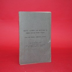 Benzol,Alcohol and Mixtures of these Liquids with Petrol as Fuel for Internal Combustion Engines