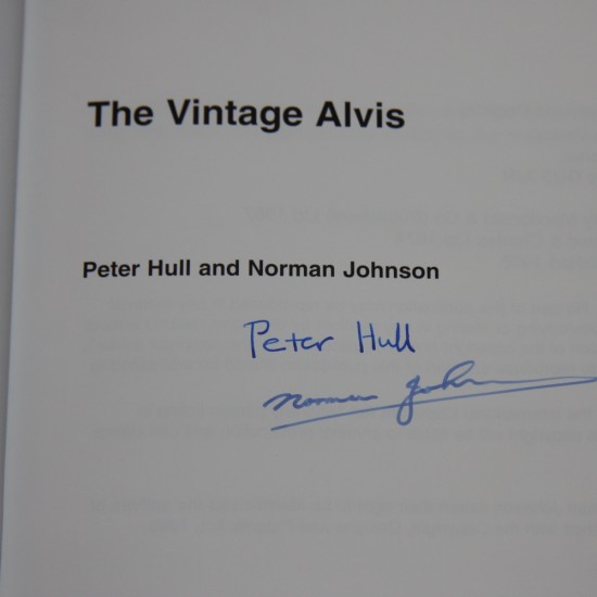 The Vintage Alvis,Signed by Peter Hull & Norman Johnson