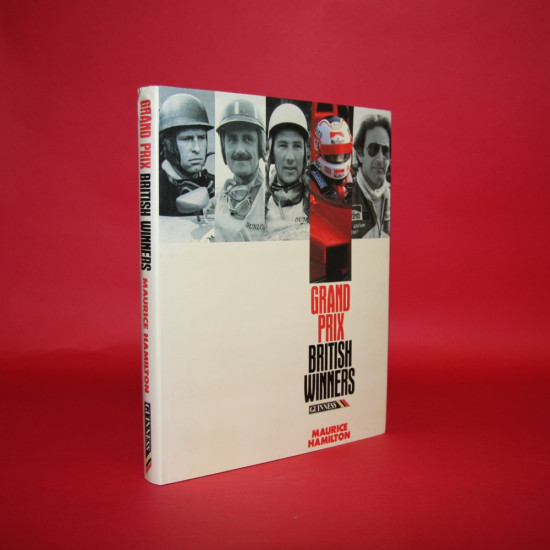 Grand Prix British Winners,Signed by Tony Brooks