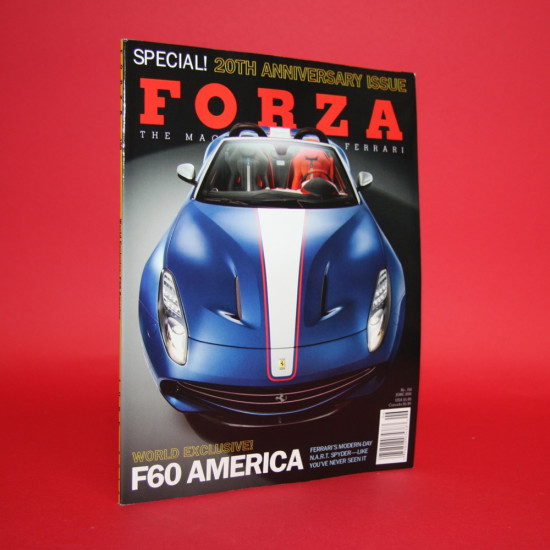 Forza Magazine Number 150 June 2016, Special 20th Anniversary Issue Forza Magazine Number 150 June 2016, Special 20th Anniversary Issue