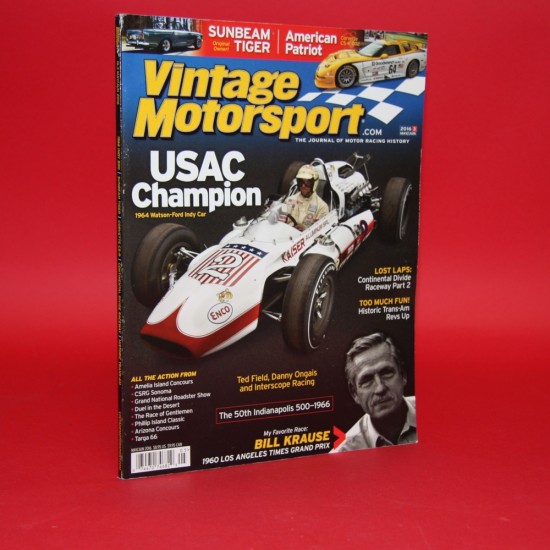 Vintage Motorsport The Journal of Motor Racing History  May /Jun   2016.3