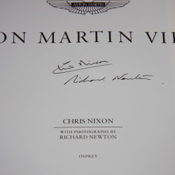 Aston Martin Virage, Signed by Chris Nixon / Richard Newton Aston Martin Virage, Signed by Chris Nixon / Richard Newton