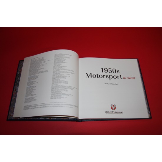 1950s Motorsport in Colour - Leatherbound Limited Edition