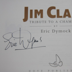 Jim Clark, Signed by Eric Dymock