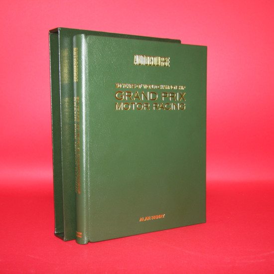 Autocourse 50 Years of World Championship Grand Prix Motor Racing - Signed by Alan Henry, Bernard Cahier & Paul-Henri Cahier