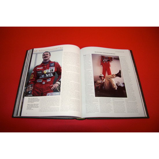 Autocourse 50 Years of World Championship Grand Prix Motor Racing - Signed by Alan Henry, Bernard Cahier & Paul-Henri Cahier