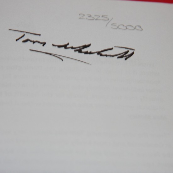 Thunder in the Park - The Story of Tom Wheatcroft and Donington Park - Signed by Tom Wheatcroft