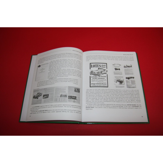 Lotus History 1951-1955 The History of the Lotus VI, Including Mark III / Mark VIII / Mark iX / Mark X