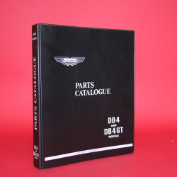 Aston Martin Parts Catalogue  DB4 and DB4GT Models - 2nd Reprint