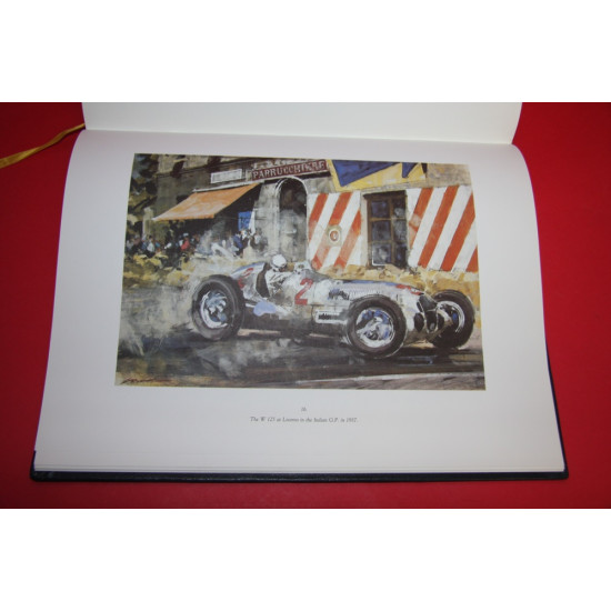 Walter Gotschke and the Mercedes-Benz Racing Car - Signed by Walter Gotschke Walter Gotschke and the Mercedes-Benz Racing Car - Signed by Walter Gotschke