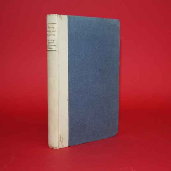 Motoring To-day and To-morrow,Signed by Earl of Cottenham