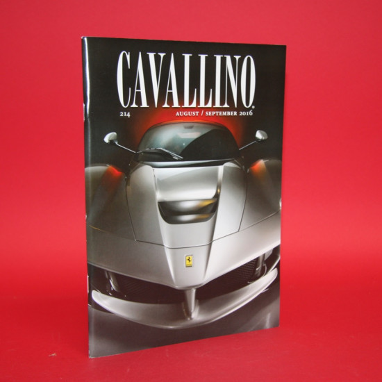 Cavallino Magazine No 214  August 2016 / September 2016