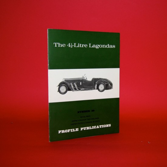 Profile Publications No 29: The 4 1/2 Litre Lagondas