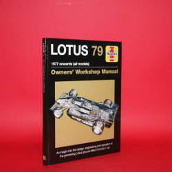 Lotus 79 1977 onwards (all marks) Owners' Workshop Manual