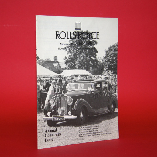 Rolls-Royce Enthusiasts' Club Bulletin No 128 September / October 1981 Rolls-Royce Enthusiasts' Club Bulletin No 128 September / October 1981