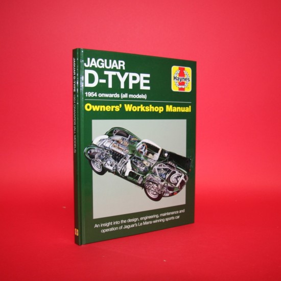 Jaguar D-Type 1954 onwards (all models) Owner's Workshop Manual