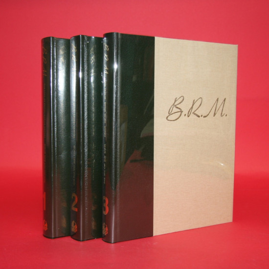 BRM - The Saga of British Racing Motors: Volume 1,2,3 Quarter leather binding 
