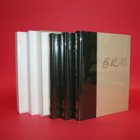 BRM - The Saga of British Racing Motors: Volume 1,2,3 Quarter leather binding 
